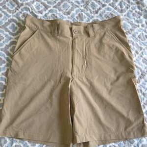 Under Armour Men's Khaki Flat Front Shorts